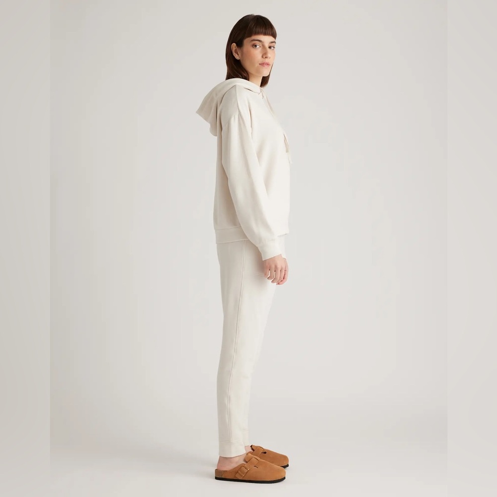 QUINCE SUPERSOFT FLEECE PULLOVER HOODIE - Picture 6 of 9